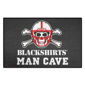 Nebraska - Blackshirts Man Cave Starter Rug 19"x30"