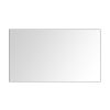 84in. W x48 in. H Metal Framed Bathroom Mirror for Wall, X Inch Rectangle Mirror, Bathroom Vanity Mirror Farmhouse, Anti-Rust