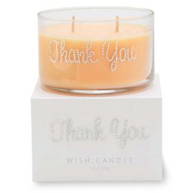 Thank You 9.5 oz Wish Candle