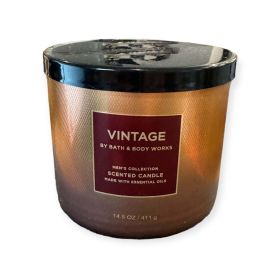 Vintage Bath & Body Works 3 Wick Candle 14.5oz