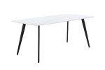 Porcelain Dining Table White 63''