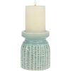 Ceramic Pale Ocean Urchin Texture Pillar Holder