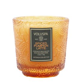 VOLUSPA - Petite Pedestal Candle - Spiced Pumpkin Latte 73921 72g/2.5oz