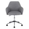 Vanbow.Home Office Chair , Swivel Adjustable Task Chair Executive Accent Chair with Soft Seat