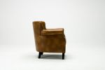 Hadley Camel Club Chair