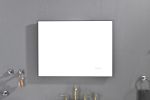 32x 24Inch LED Mirror Bathroom Vanity Mirror with Back Light, Wall Mount Anti-Fog Memory Large Adjustable Vanity Mirror