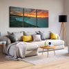 3 Panels Framed Great Fall Canvas Wall Art Decor,3 Pieces Mordern Canvas Decoration Painting for Office,Dining room,Living room