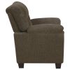 Brown Pillow Top Arm Chair