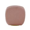 ACME Yedaid Accent Chair w/Swivel in Pink Teddy Sherpa AC00232