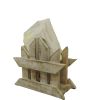 Willart Rustic Farmhouse Wood Napkin Holder, Napkin Holder for kitchen Tables, Counter tops, Indoor and outdoor, Picnic, Restaurants, Cafe