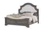 Grace King 5 Pc Bedroom Set in Gray