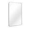 Silver 22 "x30" Rectangular Bathroom Wall Mirror