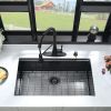 Workstation 32" L X 19" W Undermount Kitchen Sink With Accessories