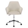 Home Office Chair , Swivel Adjustable Task Chair Executive Accent Chair with Soft Seat