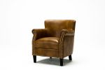 Hadley Camel Club Chair