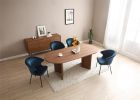 Wood Dining Table Kitchen Table Small Space Dining Table walnut desk top