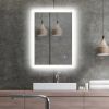 24x32 Inch Vanity Mirror With Lights With 3 Light Settings - Anti Fog Wall Mirror