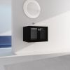 28 Inch Wall-Mounted Bathroom Vanity With Sink, For Small Bathroom (KD-Packing)