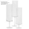 DIY Wedding Koyal Wholesale Pillar Candle Hurricane Pedestal Holders, Tall Glass Pedestal Candle Holders Centerpiece