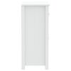 Bathroom Cabinet BERG White 27.4"x13.4"x31.5" Solid Wood Pine