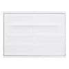 Queen Size Murphy Bed Wall Bed,White