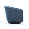 Garland Cadet Blue Wood Base Swivel Chair