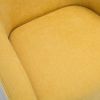 Garland Goldenrod Wood Base Swivel Chair