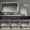 Bathroom Mirror with Led Lights Front and Backlit, Anti-Fog Lighted Vanity Mirrors for Wall Mounted, 3 Colors and 5 level Dimmable