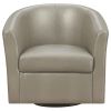 Champagne Swivel Armchair