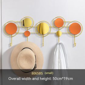 Doorway Wall Hanging Coat Rack Wall-mounted Punching-free Creative Hook (Option: 8065BS Entrance Hook)