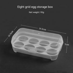 Outdoor Egg Storage Box With Carton Shockproof Portable (Option: 8 Grid)